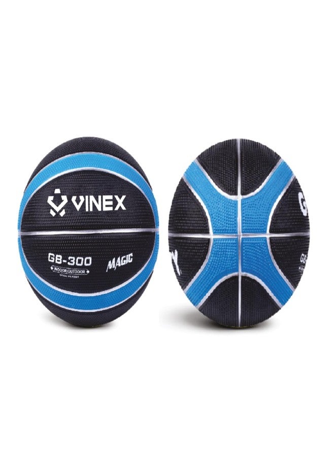 Vinex Basketball Stylus Moulded Basketball, Golf Textured Design, Suitable for Indoor-Outdoor Training for All Ages Players for Kids, Teens, and Adults (Size: 7) - Image 3